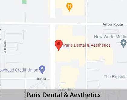 Map image for Cosmetic Dental Services in Rancho Cucamonga, CA